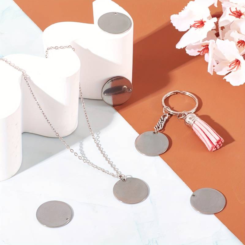 Round Tag Pendant