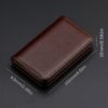 Faux Leather Business Card, Credit card holder - Image 2