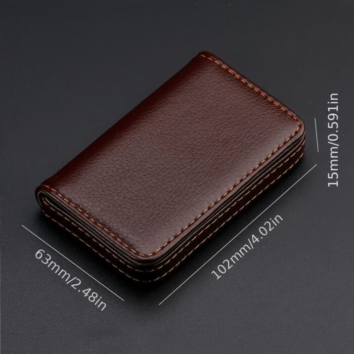 Faux Leather Business Card, Credit card holder - Image 2