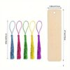 Eco-Friendly Wooden Bookmarks (5Pcs)