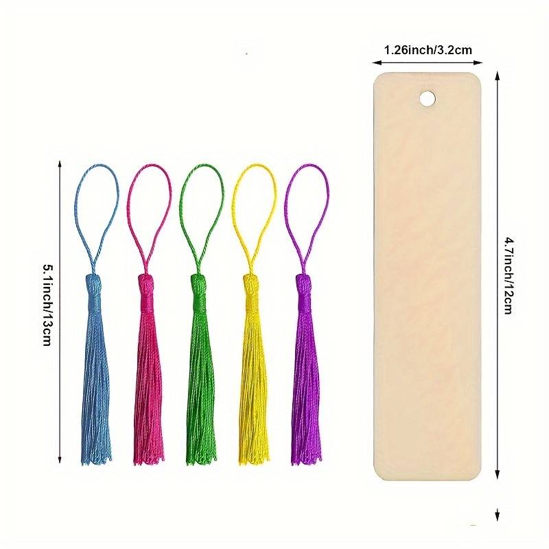 Eco-Friendly Wooden Bookmarks (5Pcs)