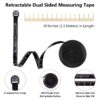 Retractable Soft Tape Measure - Double-Sided 60in/150cm - White - Image 4