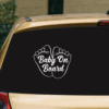 Car Rear window Decal Permanent Vinyl - Unleash Your Ride's Style